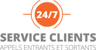 Service clients - Appels entrants et sortants